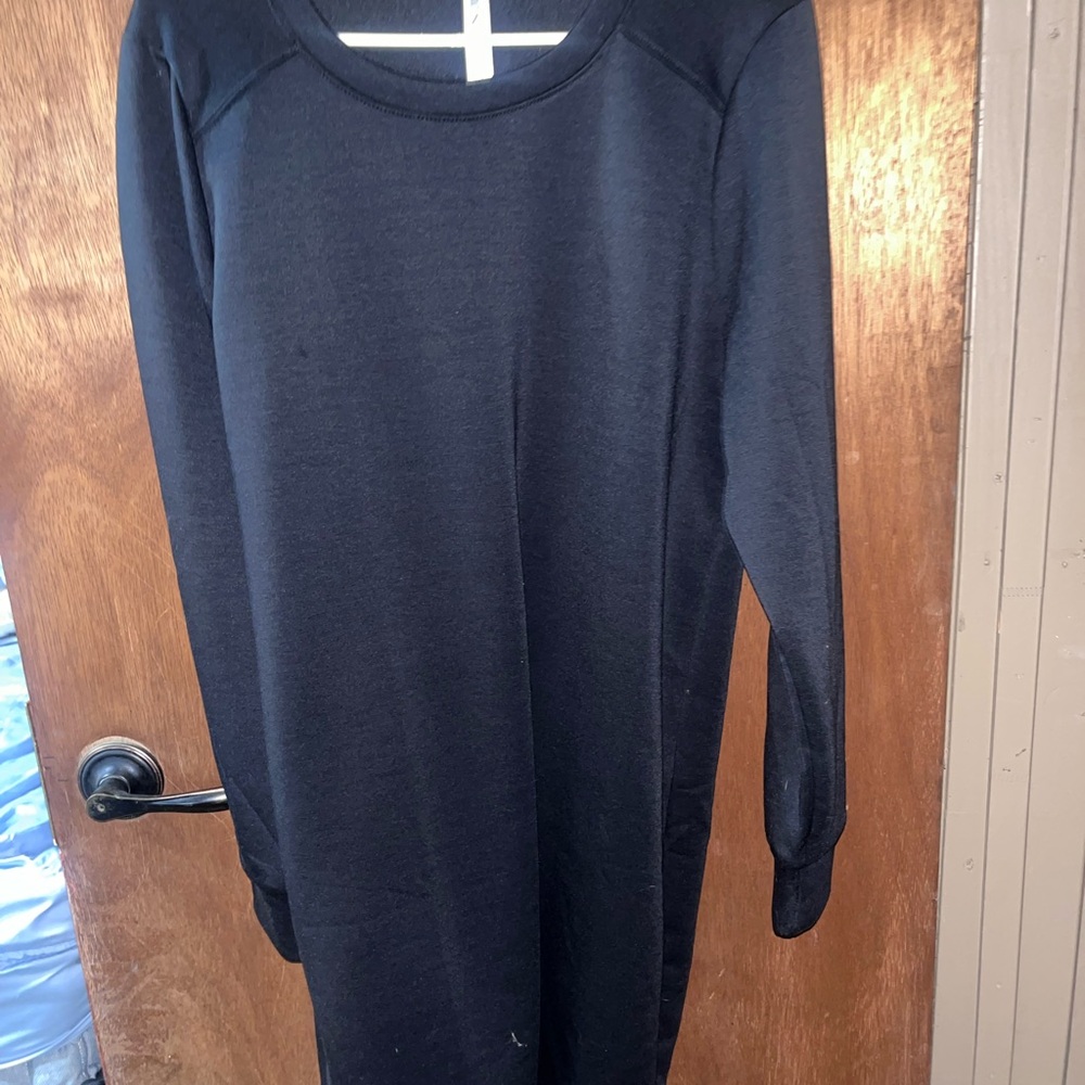 Scarlett Black Knit Long Sleeve Dress